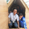 Casas Origami de Madera: refugios temporales para Tsunami en Japón - Image 1 of 4