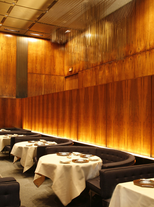 Restaurante Four Seasons. Edifício Seagram, Nova Iorque. Imagem www.fourseasonsrestaurant.com