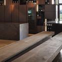 Wine Tasting Room Le Monde / Alessandro Isola - Winery, Facade, Beam, Table, Bench