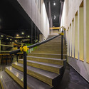 IBA Student Centre / Najmi Bilgrami Collaborative - University, Stairs, Handrail, Fence
