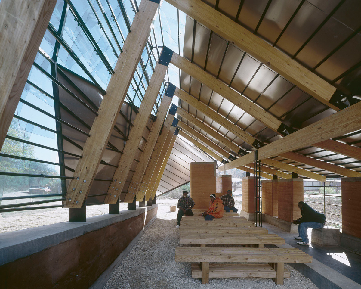 Rural Studio - Glass Chapel - 2000. Image © Timothy Hursley