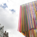 Colorful Pop-Up Pavilion Forms the Centerpiece for Camden Create Festival - Image 4 of 4