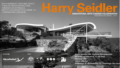 Exposição sobre Harry Seidler promove visita guiada, hoje na sede do IAB-RJ