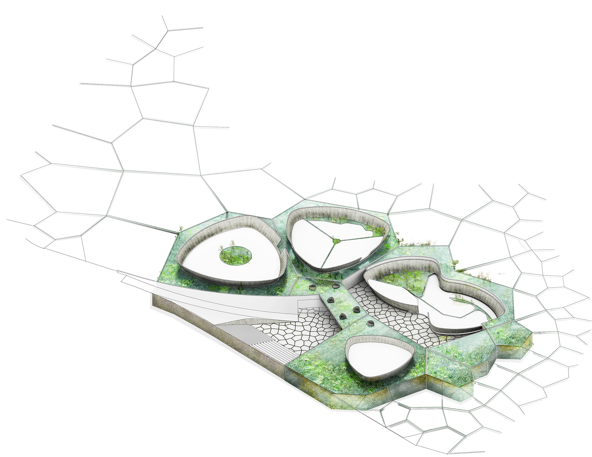 Humedal. Image Courtesy of De Arquitectura y Paisaje