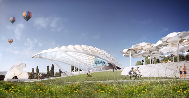 Asymptote Architecture to Design "Park of Angels" in Italy - Image 2 of 17