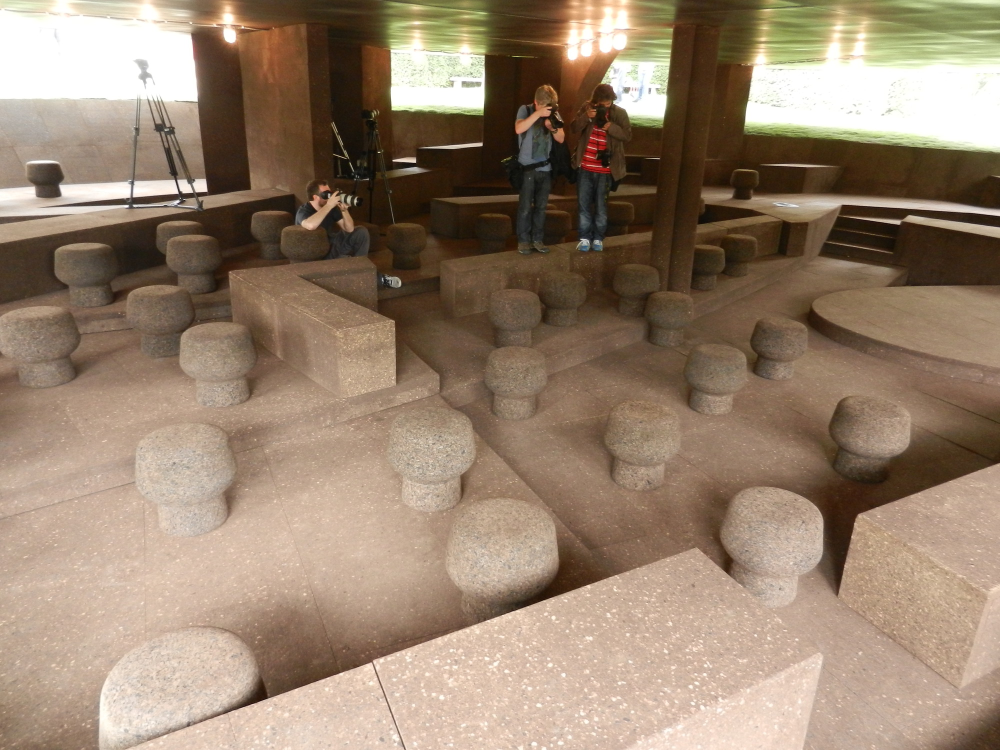 アート・デザイン・音楽 SerpentineGalleryPavilion2012 Primeras imágenes de la Serpentine Gallery 2012 de Herzon & de