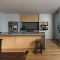 374 Hamilton / Bourne Blue Architects - Extension, Kitchen, Beam, Countertop, Table, Chair