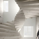 BIG Designs Spiralling Museum for Swiss Watchmaker - Pavilion, Stairs