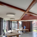 Huize Vreeburg / HILBERINKBOSCH Architecten - Extension, Beam, Facade, Column, Table, Lighting, Chair