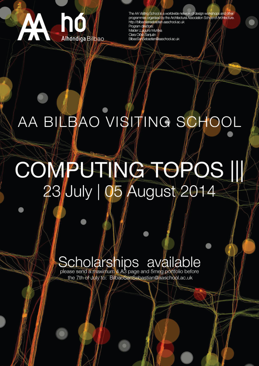 20 becas para AA BILBAO Visiting School: COMPUTING TOPOS III 2014 / Bilbao, España, © AA Visiting School