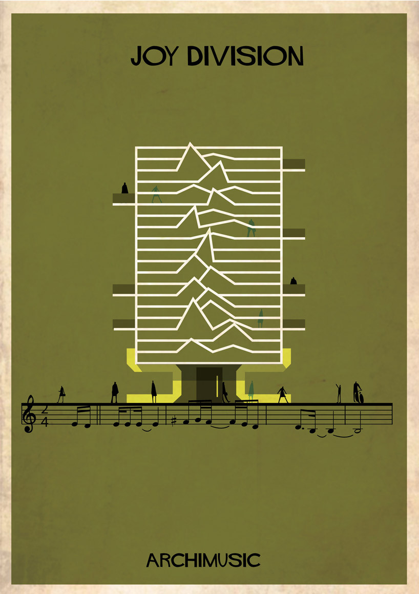Gallery of ARCHIMUSIC Illustrations Turn Music Into Architecture 27