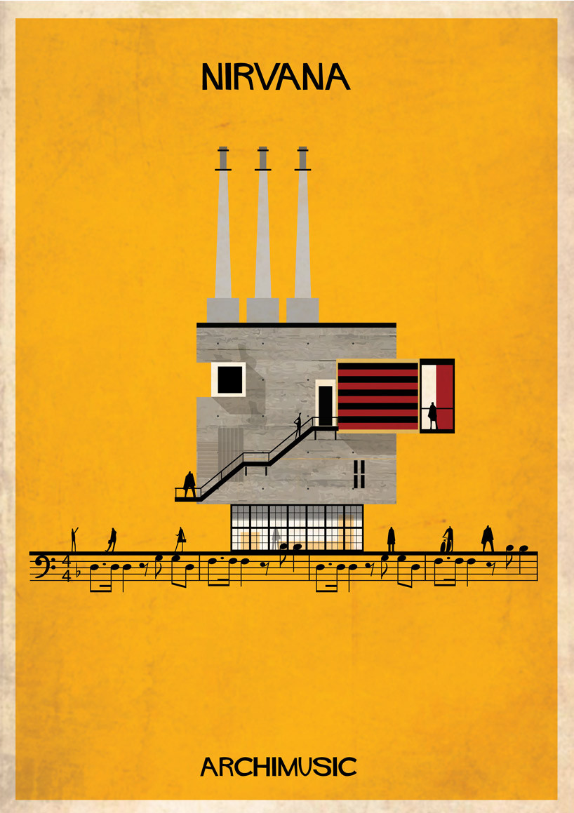 Gallery of ARCHIMUSIC Illustrations Turn Music Into Architecture 21