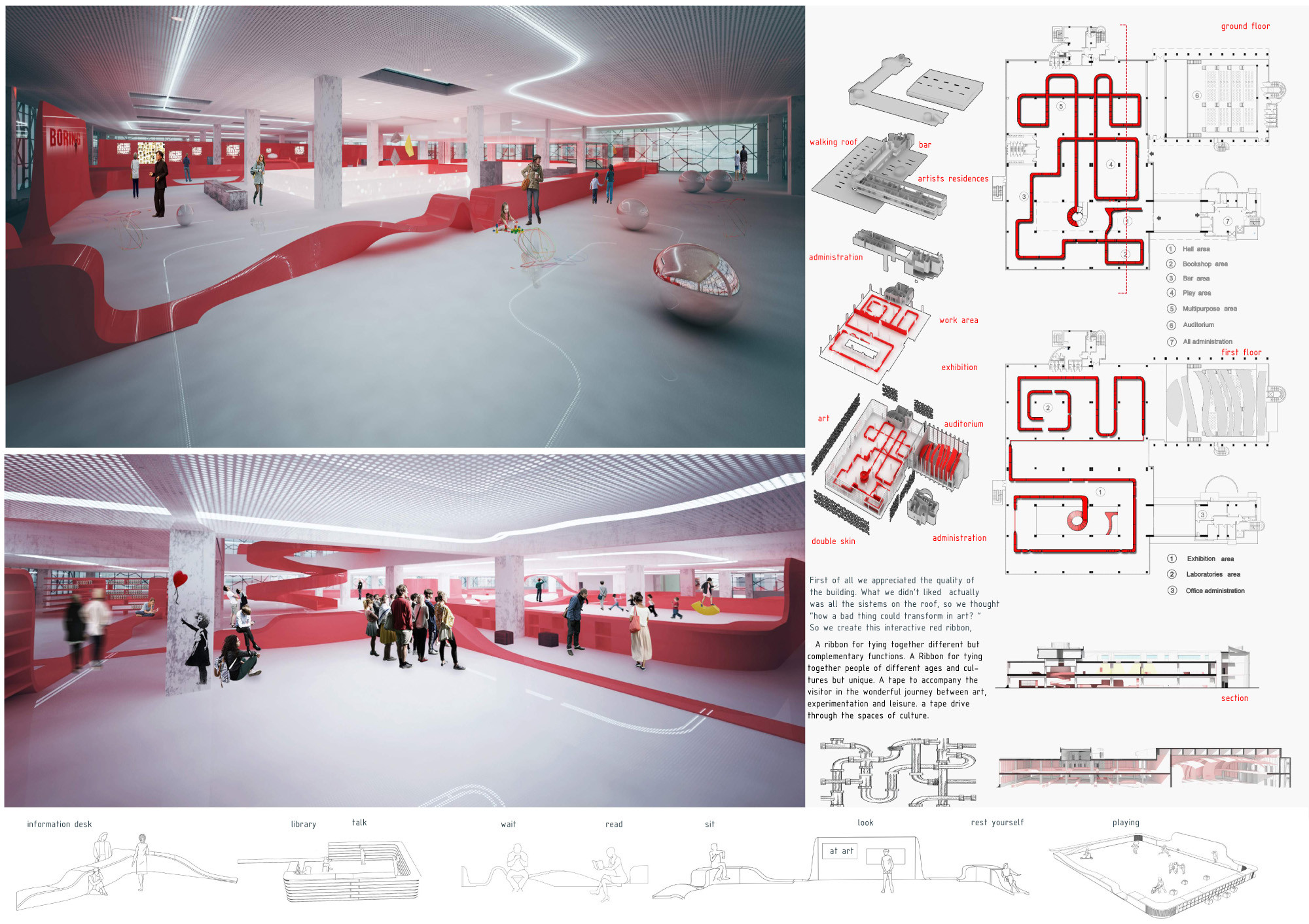 Gallery of Competition Asks Young Architects to Transform Abandoned Factory into Cultural Center - 13
