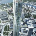 SOM Wins Competition for Sweden's Tallest Tower - Apartments