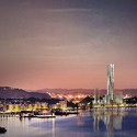 SOM Wins Competition for Sweden's Tallest Tower - Apartments