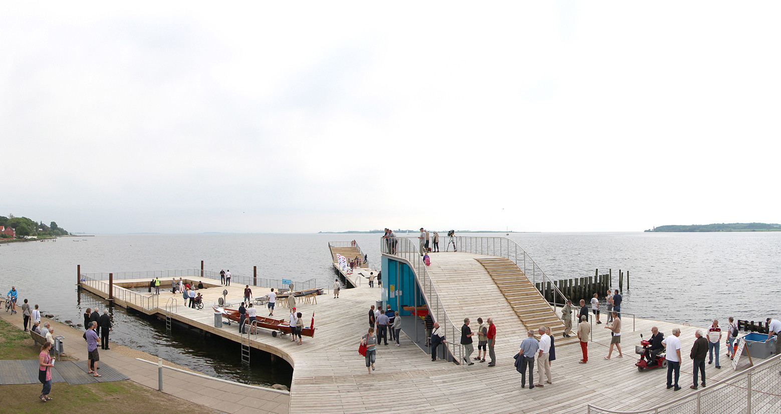 Baños en el puerto Faaborg / URBAN AGENCY + JDS + Creo arkitekter, Courtesy of Urban Agency