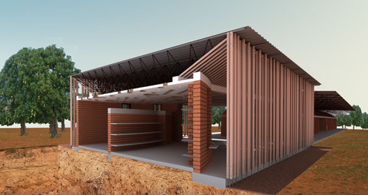 Modelo. Image Courtesy of Kere Architecture