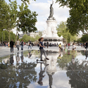 Arquitectura y Paisaje: la mayor plaza peatonal de París convertida en un centro de intercambio y movimiento - Paisaje Y Arquitectura