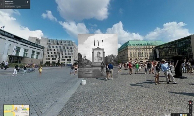 Fotografias da Segunda Guerra Mundial no Google Street View - Imagem 7 de 12