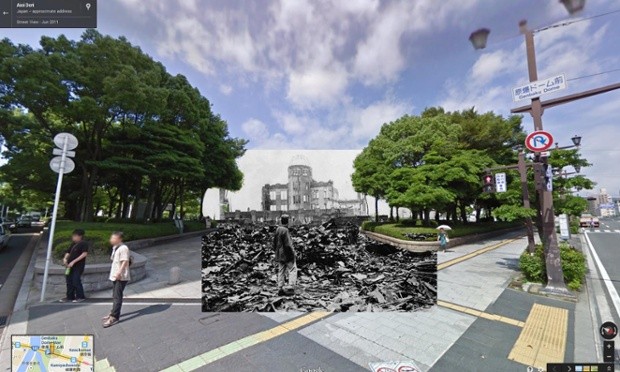 Fotografias da Segunda Guerra Mundial no Google Street View - Imagem 10 de 12