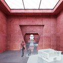 Competition Entry Proposes Colorful Duo of Museums for Budapest - Museum, Facade, Arch