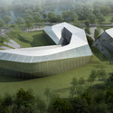 PLASMA Studio Breaks Ground on Chinese Eco-Restaurant - Greenhouse, Garden, Facade