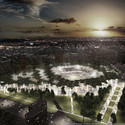 stadiumconcept and IAA architecten Create Stadium with Tractor Valve Columns - Cityscape