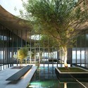 SP Setia Headquarter / Shatotto - Institutional Buildings, Garden, Facade, Lighting, Table, Bench