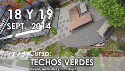 Curso Techos Verdes: Diseño, Materiales y Tecnología / CAMSAM