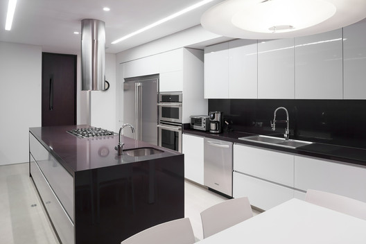 CR House  / H+H Arquitectos - Interior Photography, Kitchen, Sink, Countertop