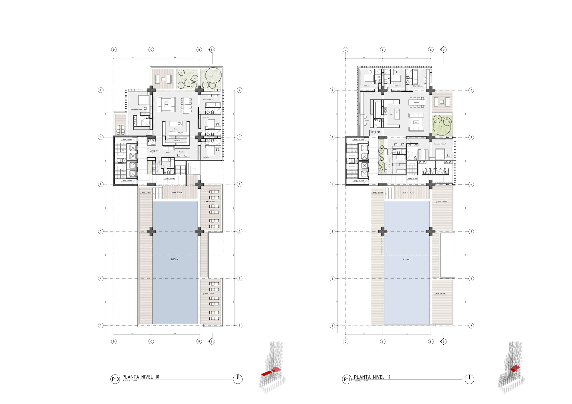 Finalista en concurso de ideas Rascacielos Lima / Perú - Imagen 12 de 16