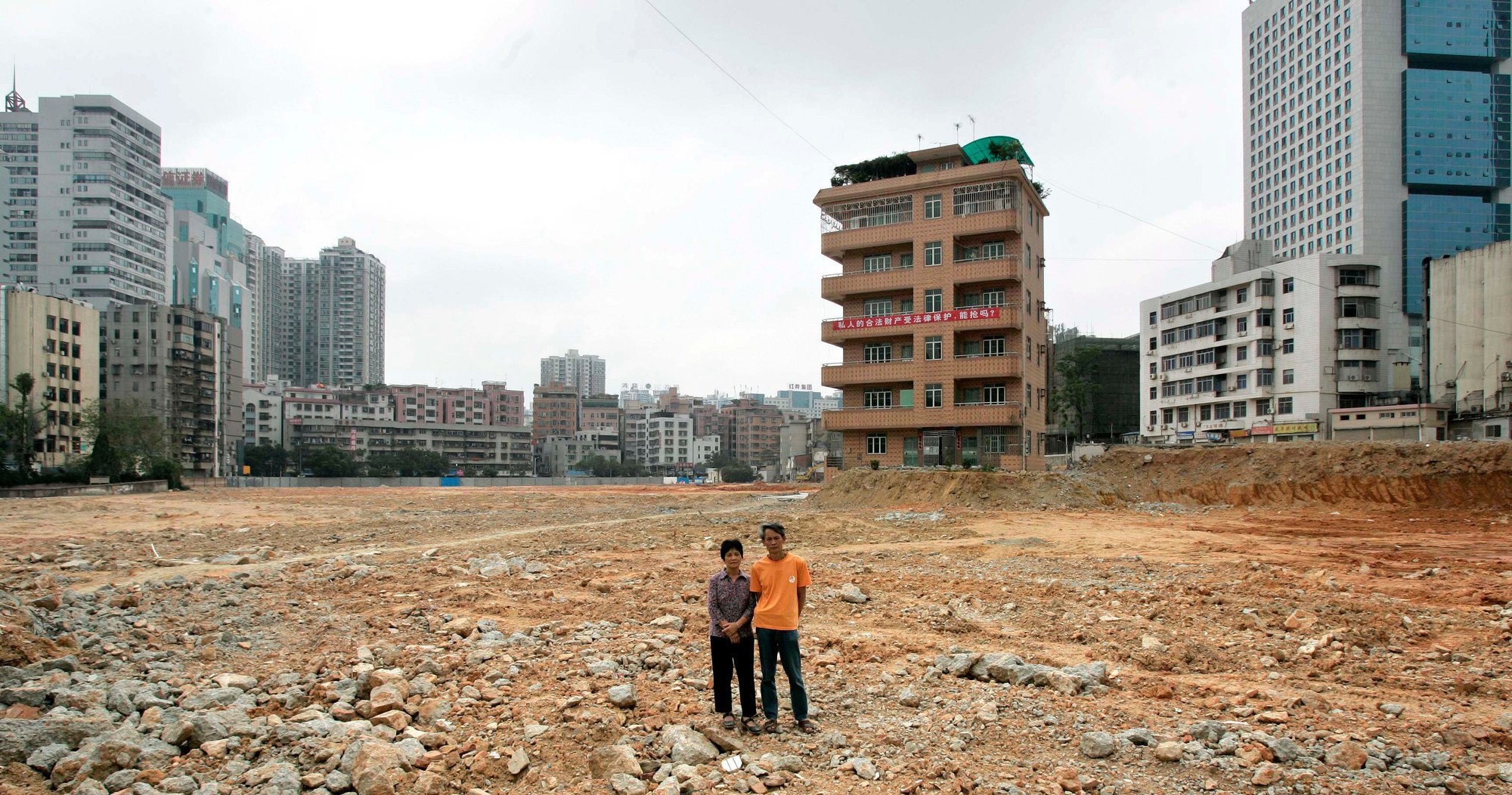 Um casa recusou a oferta por sua casa em Shenzen. Imagem © Vía Quartz