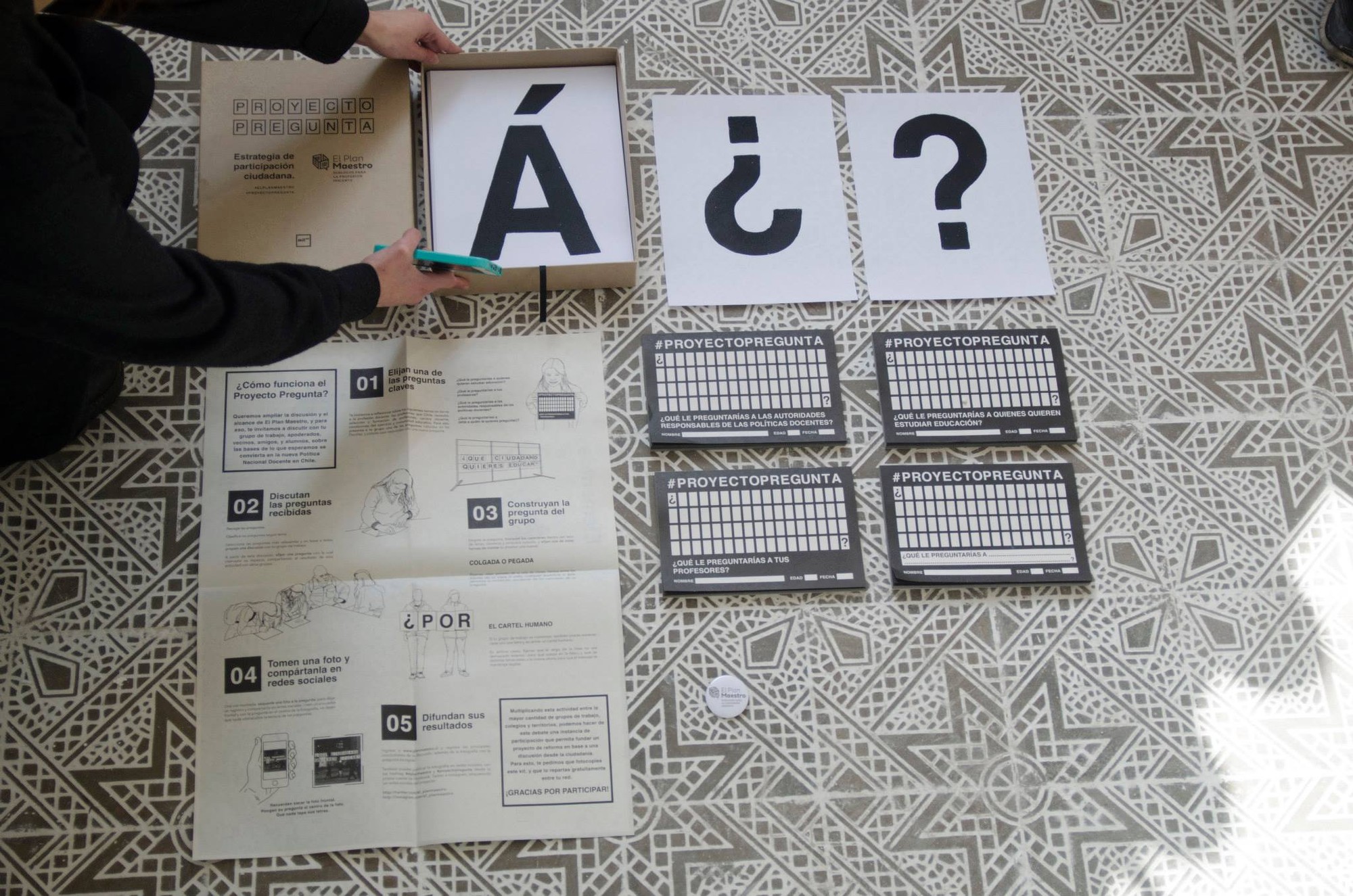 Proyecto Pregunta para Elige Educar. Image Cortesia de Mil M2