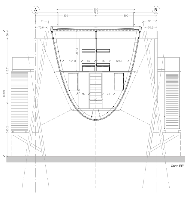 Propuesta de Guillermo Acuña. Image Courtesy of HLPS
