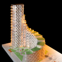 3XN construirá torre residencial de 95 metros en Dinamarca - Image 1 of 4