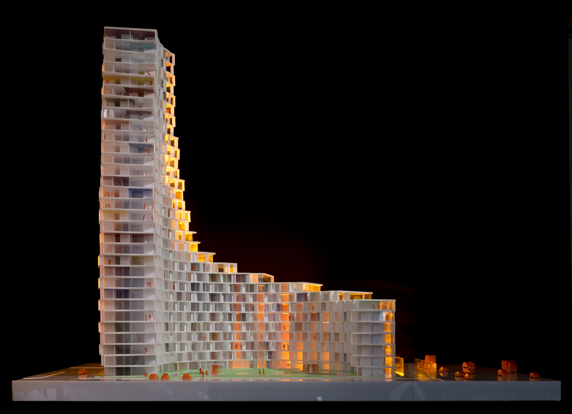 Gallery of 3XN Designs Affordable Housing Tower in Denmark 3