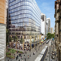 Grimshaw Unveils Sustainable Glass Office Building in the Heart of Sydney - Retail , Facade, Cityscape