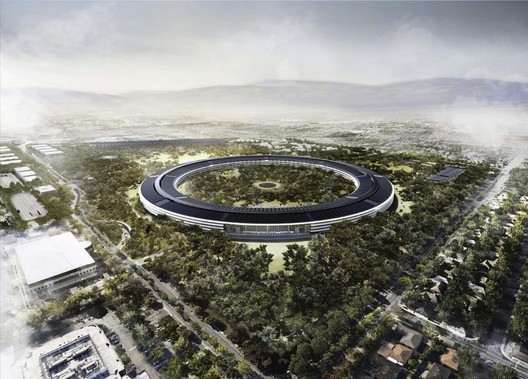 Video: A Drone's-Eye View of Apple's New Campus Under Construction