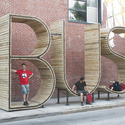 Intervención Urbana: BUS Stop, escultura que funciona como parada de autobús  - Arte Y Arquitectura