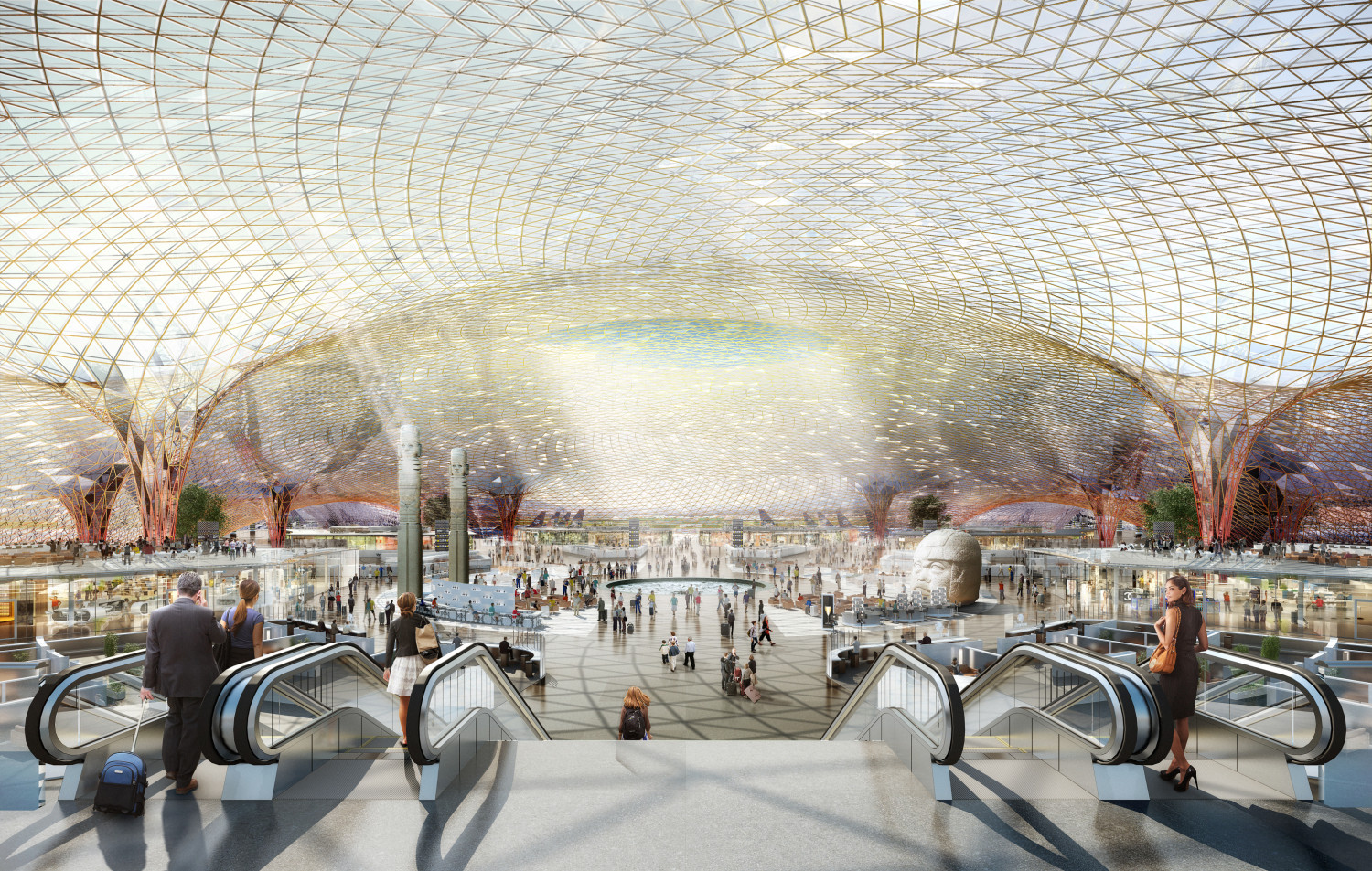 Cortesia de Foster + Partners