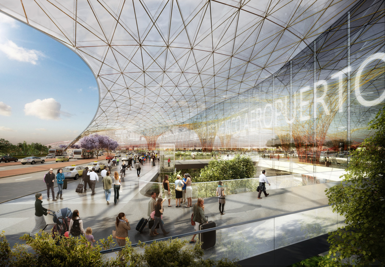 Cortesia de Foster + Partners