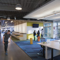 GoDaddy Silicon Valley Office / DES Architects + Engineers - Offices Interiors, Table, Lighting, Chair