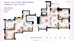 De Friends a Frasier: 11 plantas de famosos sets de televisión