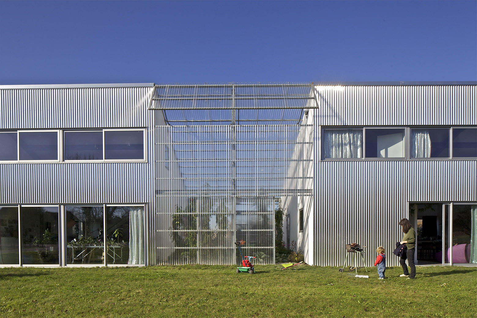 Maison + Agence / Hérard & da Costa, © Philippe Ruault
