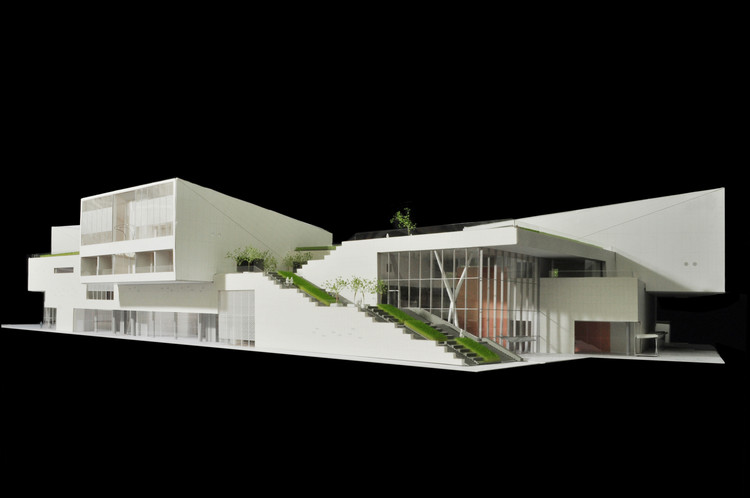 Modelo do Shekou Museum. Imagem © China Merchants Property Development & Maki and Associates