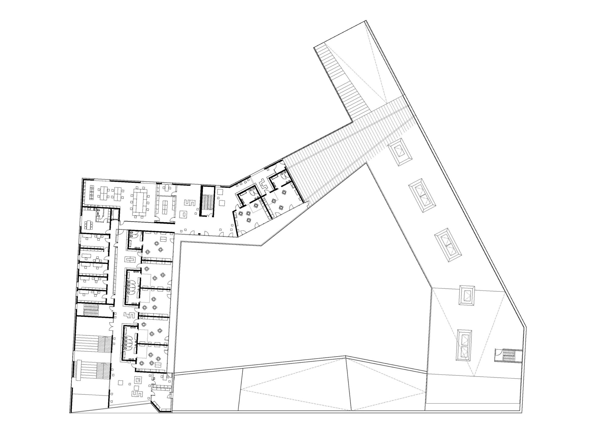 Planta baixa - primeiro pavimento