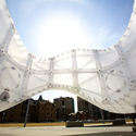 Chinook Arc, una escultura pública como sistema de iluminación interactiva - Iluminacion