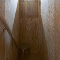 The Renovation of Kuzuha House / Yasutaka Kondo + Yoshiaki Nagasaka + Mamoru Nanba - Houses Interiors, Handrail, Beam, Stairs, Lighting, Chair