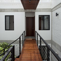 B House / i.House Architecture and Construction - Wood, Windows, Handrail, Beam, Deck