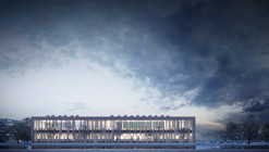 Competition Entry: Studio Ricatti Wins Second Prize for Arcispedale Sant'Anna University Proposal